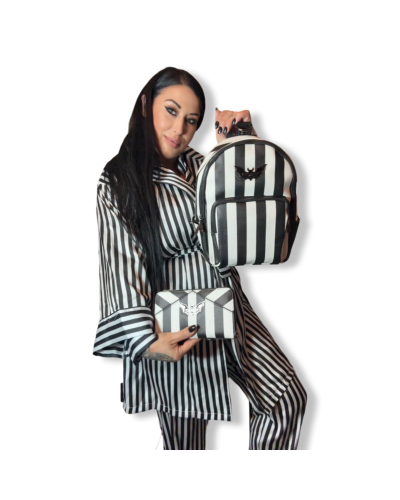 PIJAMA DE RAYAS VINTAGE|La Oveja Negra Shop.