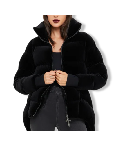ABRIGO DEADLIEST NIGHTVELVET|KILLSATR|LA Oveja Negra Shop.