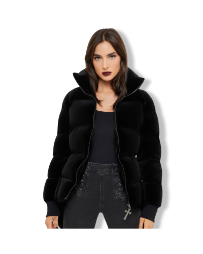 ABRIGO DEADLIEST NIGHTVELVET|KILLSATR|LA Oveja Negra Shop.