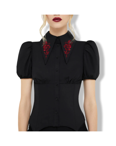 CAMISA ROSE´S DESPAIR KILLSTAR|LA OVEJA NEGRA SHOP.