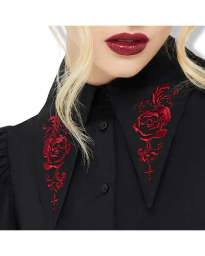 CAMISA ROSE´S DESPAIR KILLSTAR|LA OVEJA NEGRA SHOP.