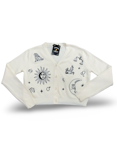 CARDIGAN COSMOS BLANCA.