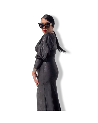 VESTIDO DITA DARK ROSES|LA Oveja Negra Shop.