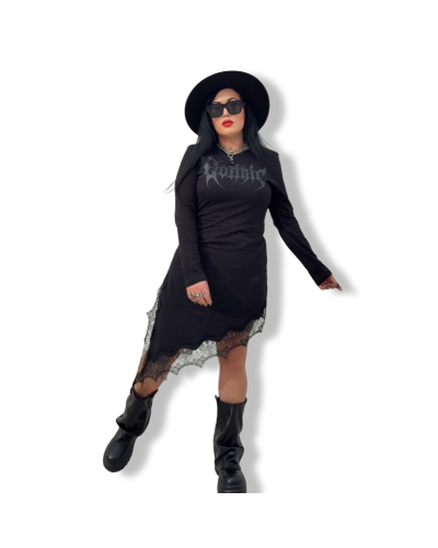 VESTIDO COMBINADO GOTHIC|LA Oveja Negra Shop.