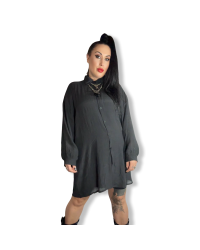 VESTIDO CAMISERO LIKE|LA Oveja Negra Shop.