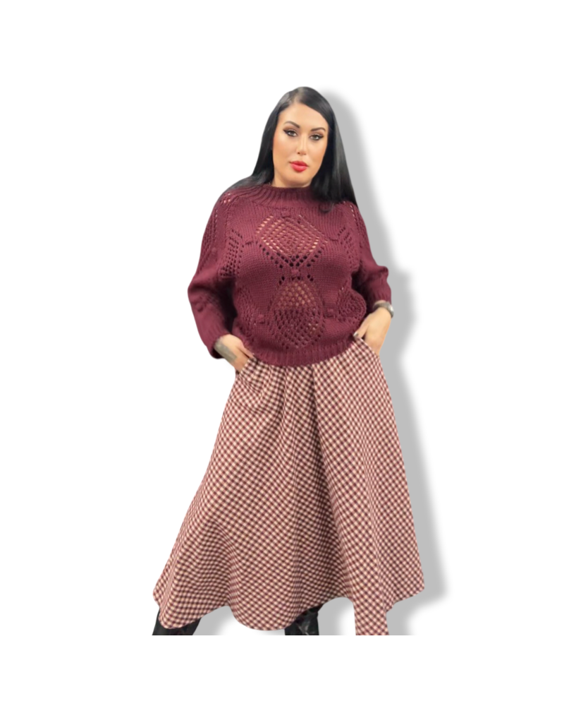 FALDA RETRO VINTAGE OLIVIA|LA Oveja Negra Shop.