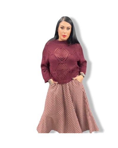 SWEATER CALADO VINTAGE|LA Oveja Negra Shop.