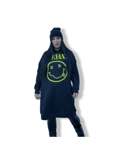 SUDADERA LARGA VESTIDO NIRVANA.