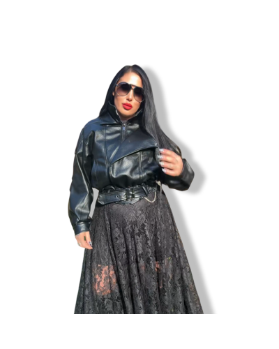 BOMBER VINTAGE COCODRILE.