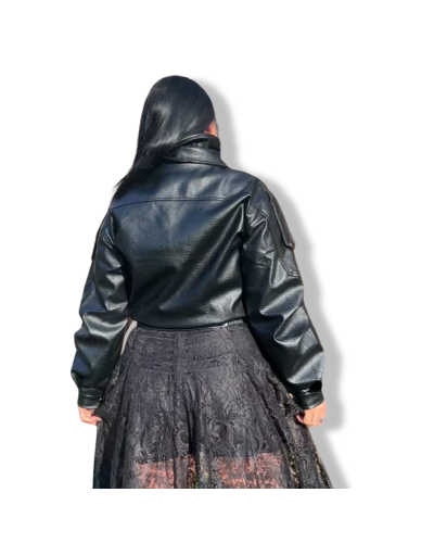 BOMBER VINTAGE COCODRILE.