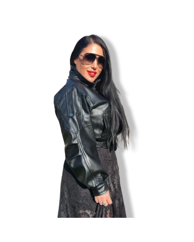 BOMBER VINTAGE COCODRILE.