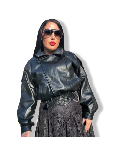 BOMBER VINTAGE COCODRILE.