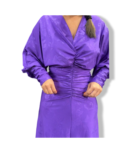 VESTIDO DITA LILAC ROSES|LA Oveja Negra Shop.