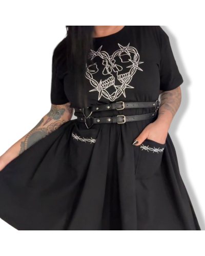 VESTIDO FOREVER DARK|LA Oveja Negra Shop|DARK SHEEPS. VESTIDO FOREVER DARK|LA Oveja Negra Shop|DARK SHEEPS.