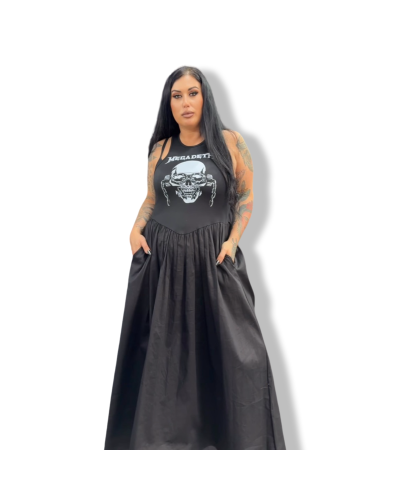 VESTIDO LARGO MEGADETH|LA Oveja Negra Shop.