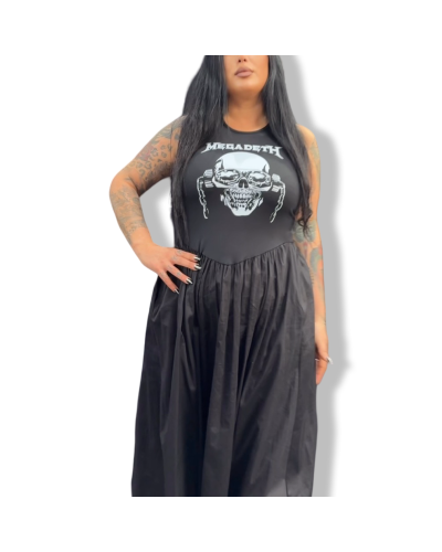 VESTIDO LARGO MEGADETH|LA Oveja Negra Shop.