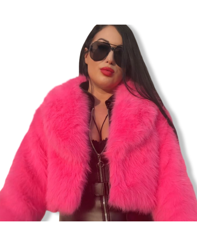 ABRIGO CROP BARBIE|LA Oveja Negra Shop.