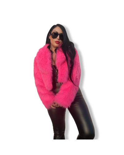 ABRIGO CROP BARBIE|LA Oveja Negra Shop.