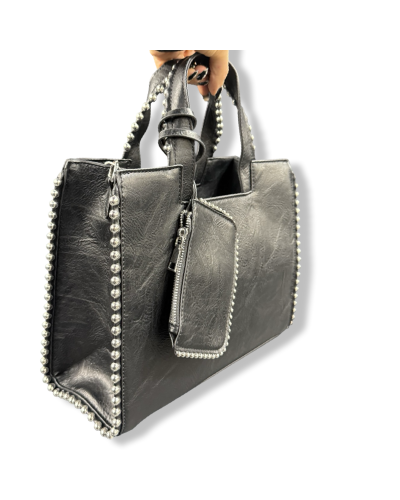 BOLSO JAGER TACHUELAS|LA Oveja Negra Shop.