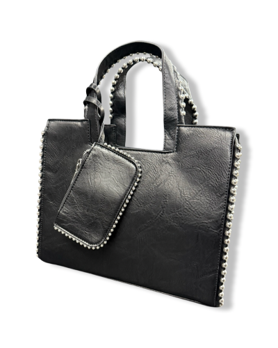 BOLSO JAGER TACHUELAS|LA Oveja Negra Shop.