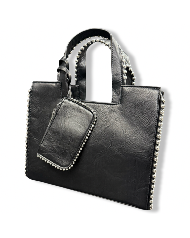 BOLSO JAGER TACHUELAS|LA Oveja Negra Shop.