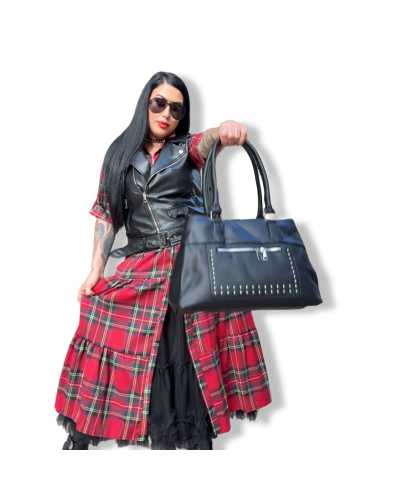 BOLSO JANIRE TACHUELAS|LA Oveja Negra Shop.