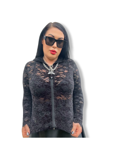 CHAQUETA ENCAJE VERÒNICA|LA Oveja Negra Shop.