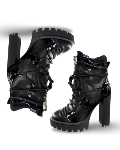 BOTIN DARK HERO|LA Oveja Negra Shop.