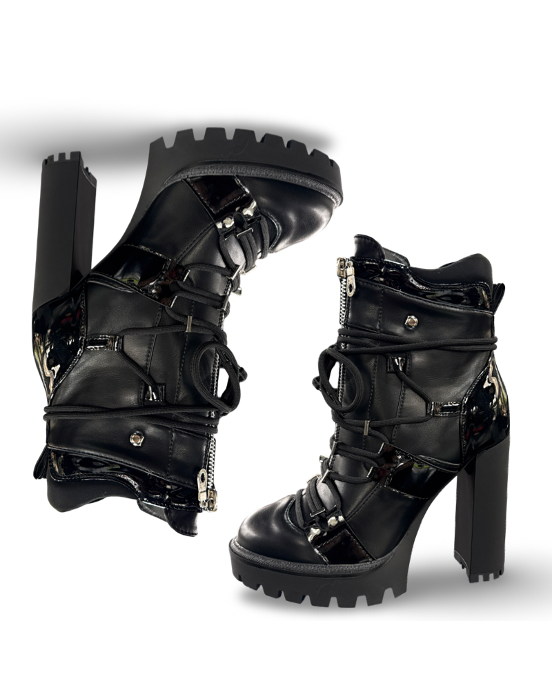 BOTIN DARK HERO|LA Oveja Negra Shop.