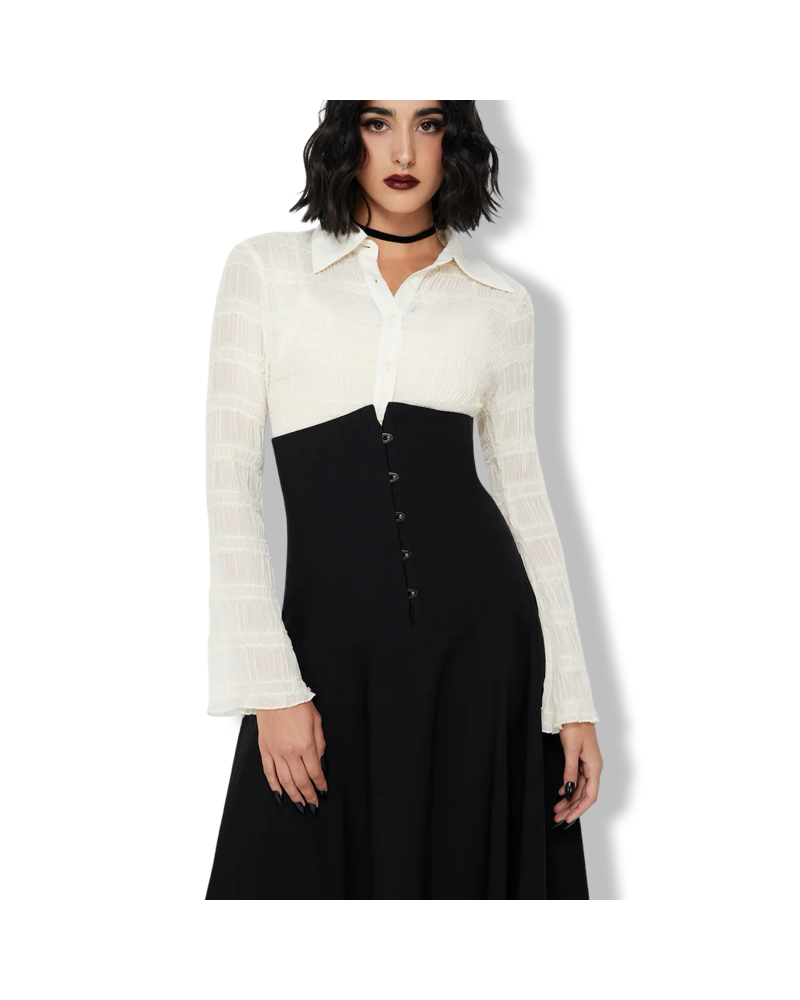 FALDA LARGA SABLE HEX|LA Oveja Negra SHOP.