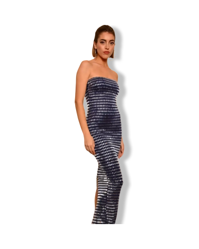 VESTIDO DIVA STRASS|LA Oveja Negra Shop.