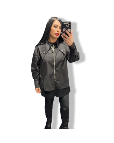 CAMISA DARKNESS OVERSIZE|LA OVEJA NEGRA SHOP.