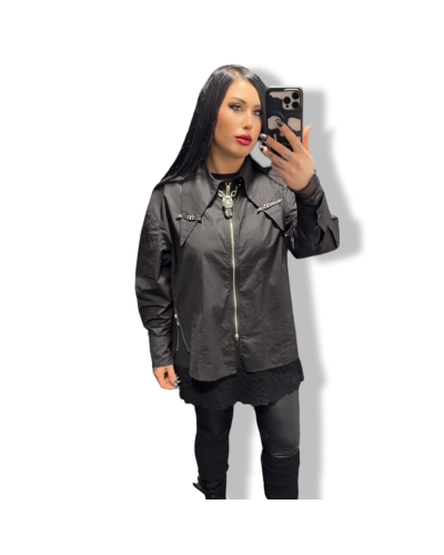 CAMISA DARKNESS OVERSIZE|LA OVEJA NEGRA SHOP.