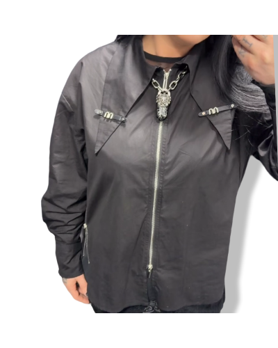 CAMISA DARKNESS OVERSIZE|LA OVEJA NEGRA SHOP.