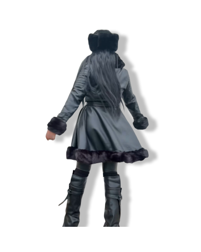 ABRIGO AUDREY VUELO|LA OVEJA NEGRA SHOP.