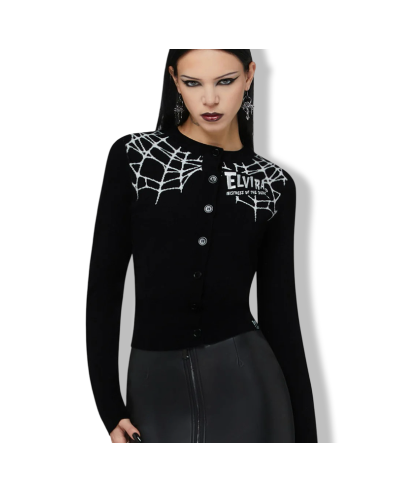 WEB OF LIES CARDIGAN  KILLSTAR|LA Oveja Negra SHOP.
