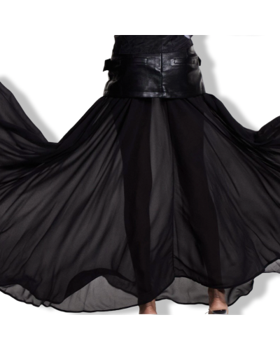 FALDA LARGA MEDUSA BLACKNESS|LA Oveja Negra SHOP.
