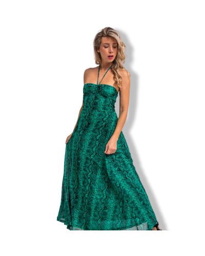 VESTIDOATENEA BLACK POLIPIEL|LA Oveja Negra SHOP.