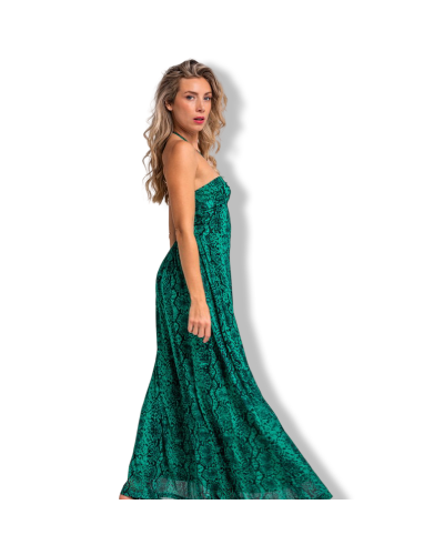 VESTIDO HALTER SERPIENTE|LA Oveja Negra SHOP.