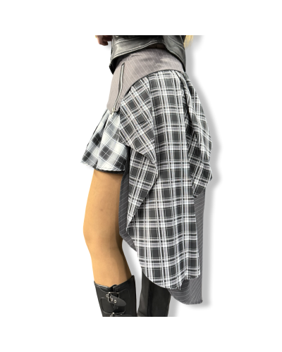 FALDA DESIGUAL ROCK PUNK|LA Oveja Negra Shop.