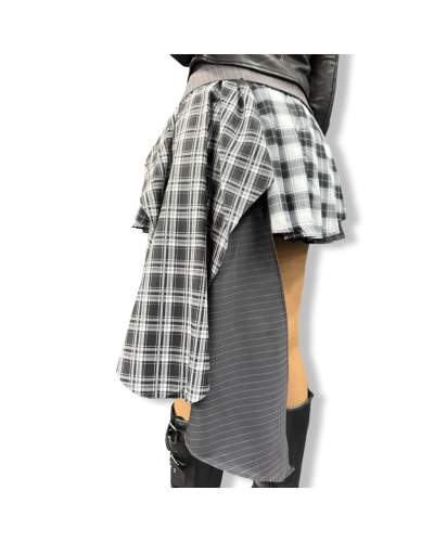 FALDA DESIGUAL ROCK PUNK|LA Oveja Negra Shop.