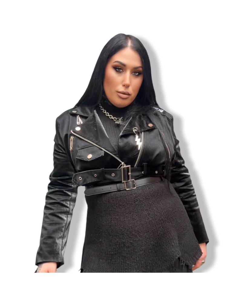 BIKER CROP OUTSIDERS|LA Oveja Negra Shop.