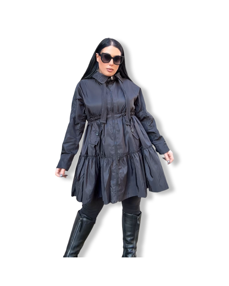 GABARDINA VUELO VINTAGE|LA Oveja Negra Shop.