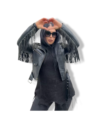 BIKER ACORSETADA KAT|LA Oveja Negra Shop.