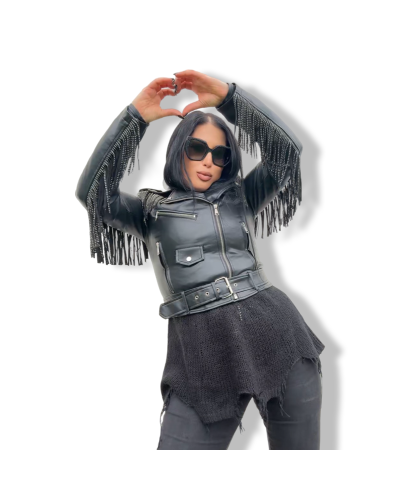 BIKER ACORSETADA KAT|LA Oveja Negra Shop.