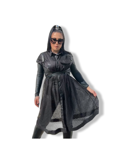 VESTIDO CAMISERO POISON DARK|LA OVEJA NEGRA SHOPDARK SHEEPS.