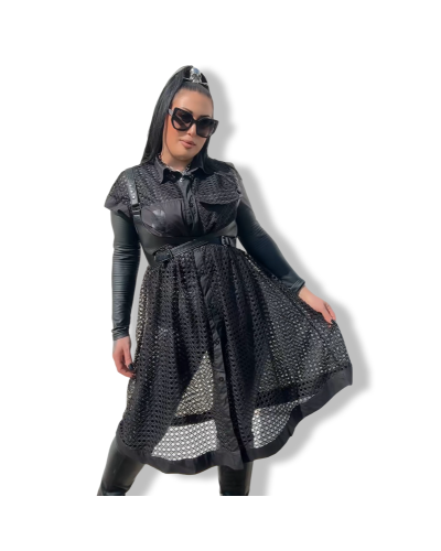 VESTIDO CAMISERO POISON DARK|LA OVEJA NEGRA SHOPDARK SHEEPS.