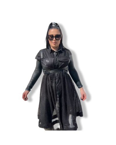 VESTIDO CAMISERO POISON DARK|LA OVEJA NEGRA SHOPDARK SHEEPS.