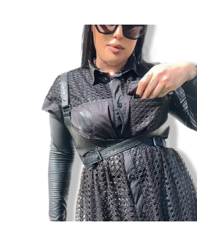 VESTIDO CAMISERO POISON DARK|LA OVEJA NEGRA SHOPDARK SHEEPS.