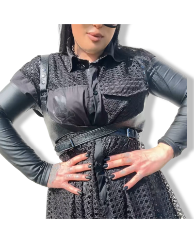 VESTIDO CAMISERO POISON DARK|LA OVEJA NEGRA SHOPDARK SHEEPS.